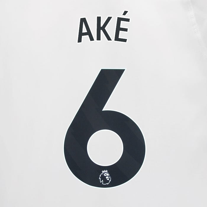 2023 2024 MAN CITY AKE 6 BLACK AWAY PLAYER SIZE NAME SET
