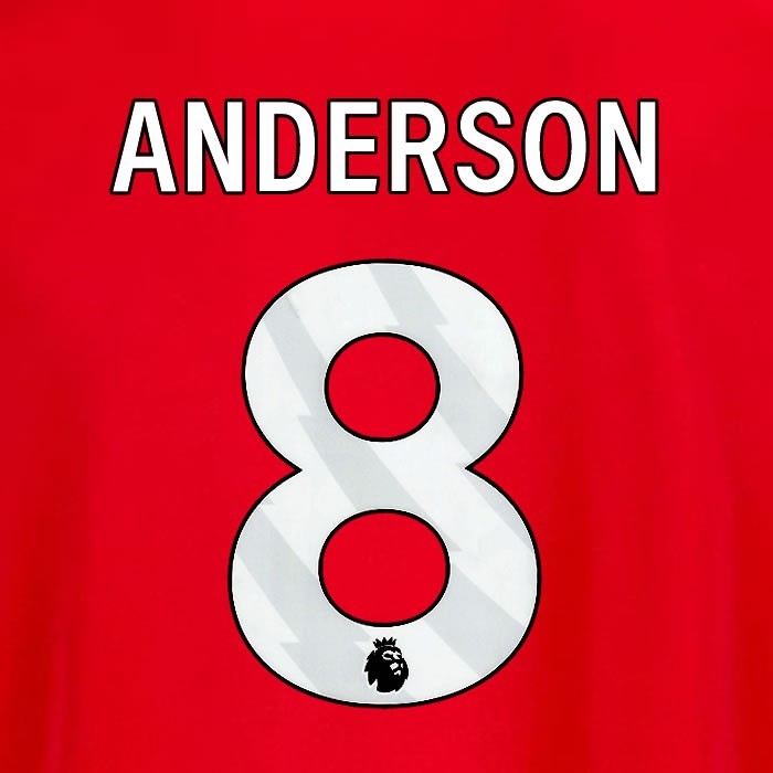 2025 2026 OFFICIAL NOTTINGHAM ANDERSON 8 WHITE HOME PLAYER SIZE NAMESET