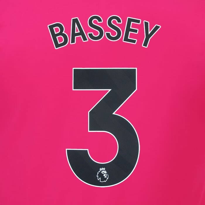 2023 2024 OFFICIAL FULHAM AVERY DENNISON BASSEY 3 AWAY PLAYER SIZE NAMESET