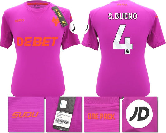 BNWT 2024/2025 WOLVES F.C. SUDU THIRD SHIRT S.BUENO 4 + PATCHES