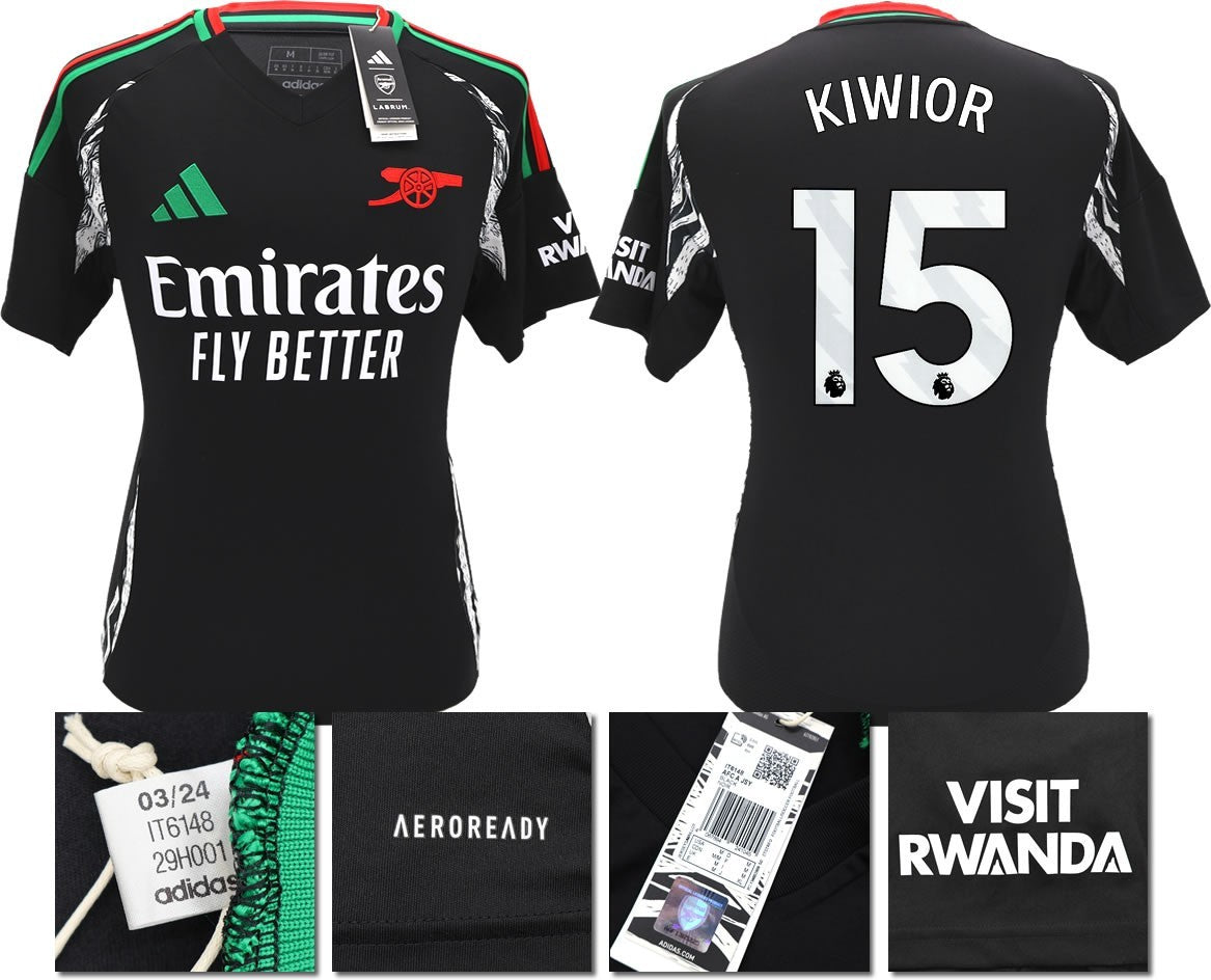 BNWT 2024/2025 ARSENAL F.C. ADIDAS AWAY SHIRT KIWIOR 15