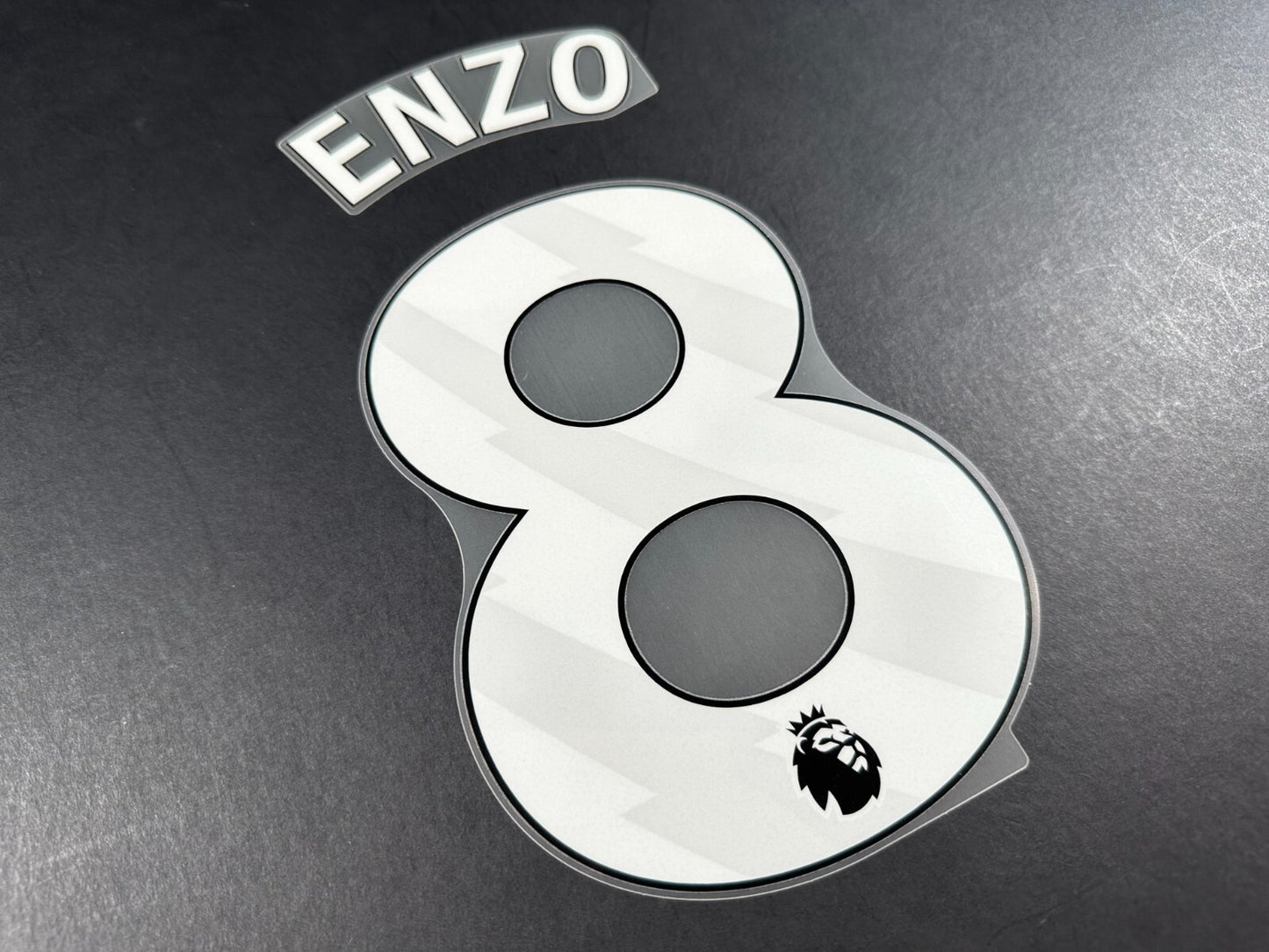 CHELSEA 2023 2024 ENZO 8 OFFICIAL AVERY DENNISON WHITE KIDS SIZE NAMESET
