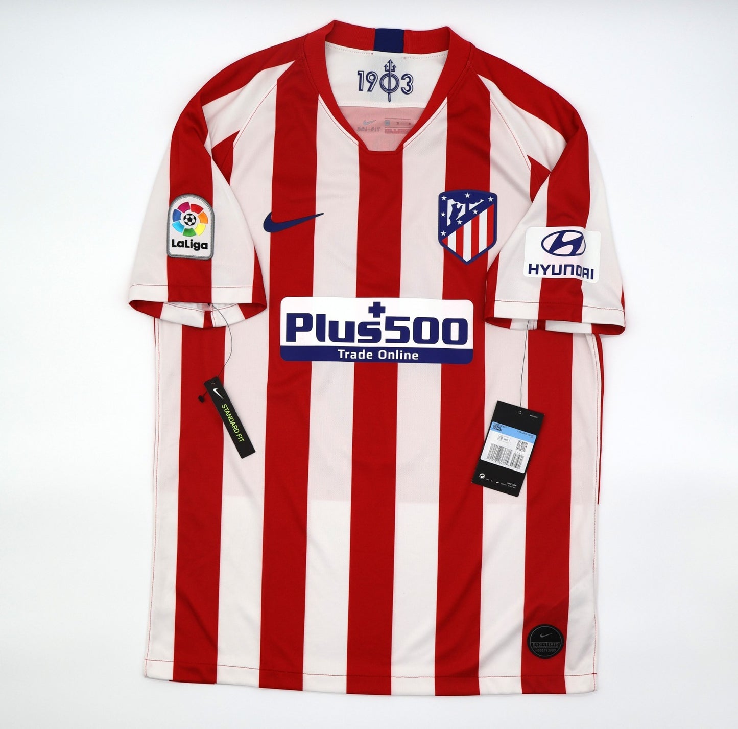 BNWT 2019 2020 ATLETICO MADRID MORATA 9 HOME SHIRT MENS SIZE MEDIUM