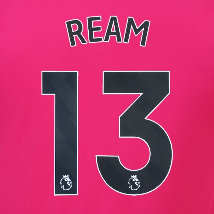 2023 2024 OFFICIAL FULHAM AVERY DENNISON REAM 13 AWAY PLAYER SIZE NAMESET