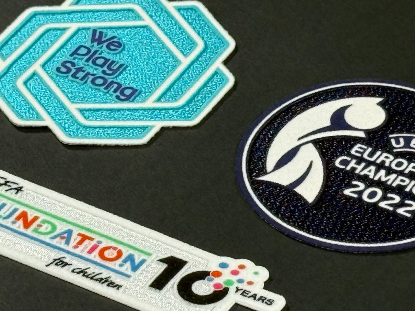 2025 OFFICIAL SPORTING ID WOMENS CHAMPIONS (2022) SLEEVE PATCH SET