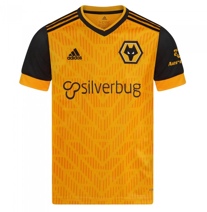 BNWT 2020 2021 WOLVES HOME ADIDAS FOOTBALL SHIRT PERSONALISED KIDS 13-14 YEARS