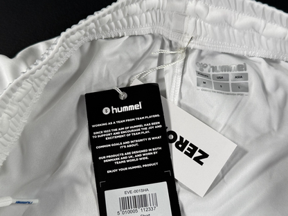 BRAND NEW 2020 2021 HUMMEL EVERTON HOME FOOTBALL SHORTS #9 MENS MEDIUM
