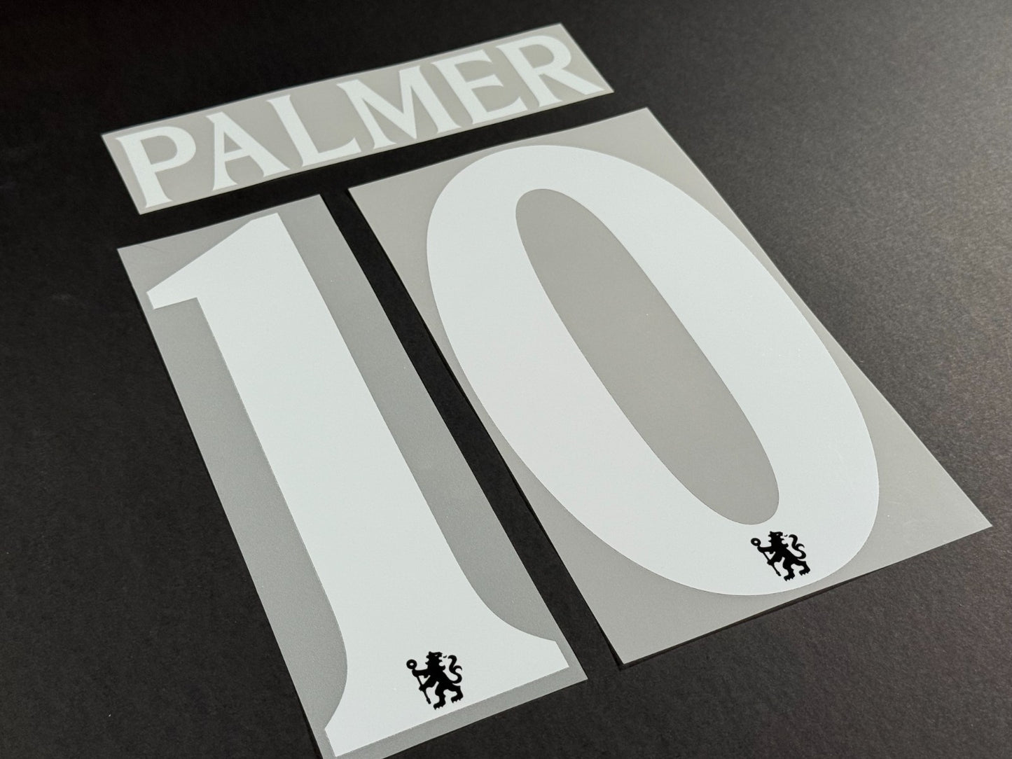 2025 2026 OFFICIAL CHELSEA PALMER 10 3RD CUP PRINT PLAYER SIZE NAMESET
