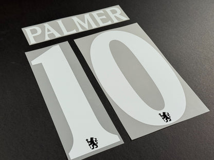 2025 2026 OFFICIAL CHELSEA PALMER 10 3RD CUP PRINT PLAYER SIZE NAMESET