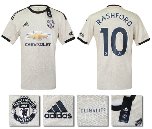 BRAND NEW MAN UTD ADIDAS AWAY 2019 -2020 RASHFORD 10 SHIRT KIDS 13-14 YEARS