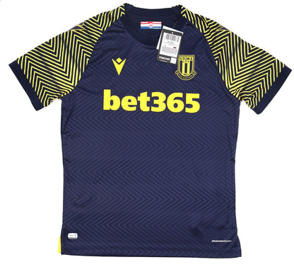 BNWT 2020 2021 STOKE CITY MACRON AWAY SHIRT S. FLETCHER 21 MEN'S MEDIUM