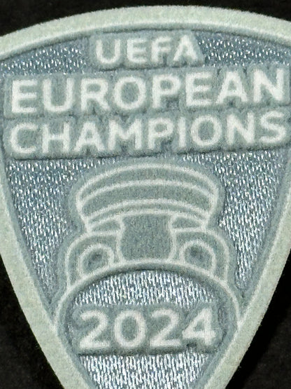 2024 OFFICIAL SPORTING ID SPAIN UEFA 2024 EUROPEAN CHAMPIONS SHIELD SLEEVE PATCH