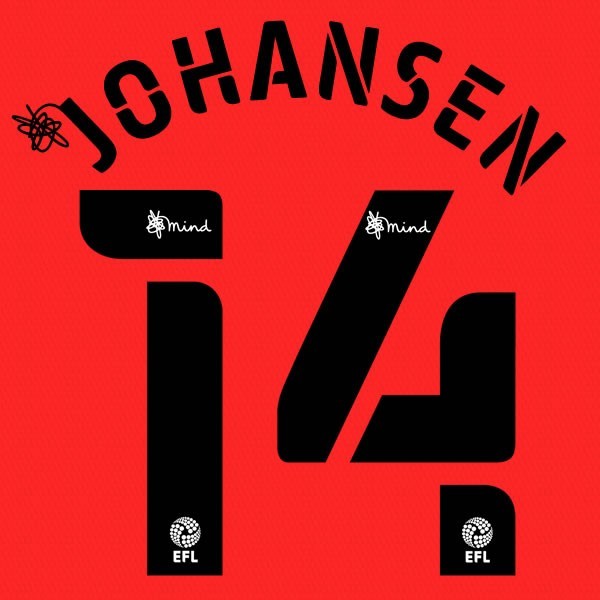 QPR 2020 2021 OFFICIAL JOHANSEN 14 AWAY PLAYER SIZE NAME SET