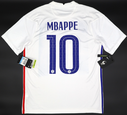 BNWT 2020 2021 FRANCE NIKE AWAY FOOTBALL SHIRT MBAPPE 10 MENS MEDIUM