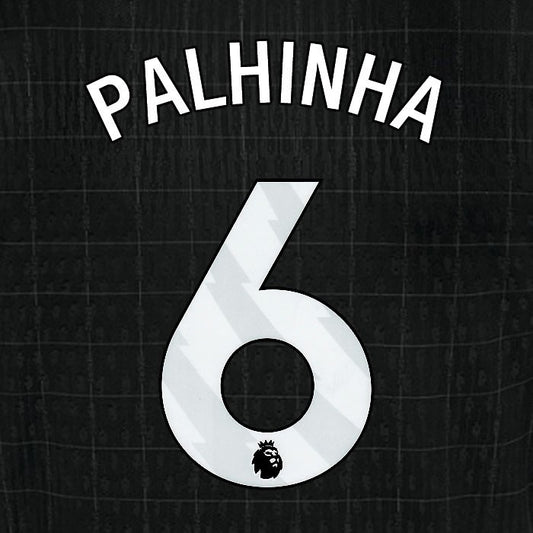 2025 2026 TOTTENHAM PALHINHA 6 WHITE AWAY PLAYER SIZE NAME SET
