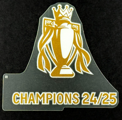 24/25 AVERY DENNISON PREMIER LEAGUE WINNERS FRONT OF SHIRT PATCH LIVERPOOL  70MM