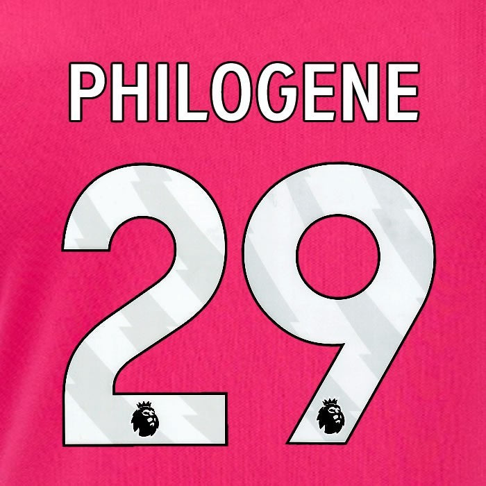 2024 2025 OFFICIAL IPSWICH TOWN PHILOGENE 29 WHITE 3RD PLAYER SIZE NAME SET