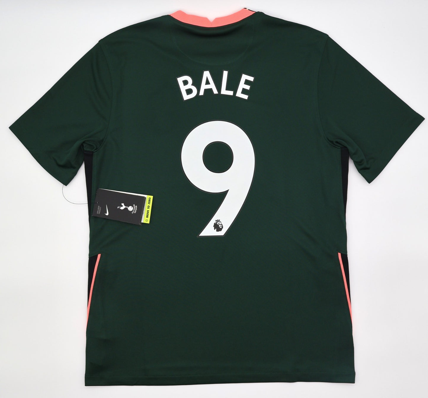 BNWT 2020 2021 NIKE TOTTENHAM HOTSPUR BALE 9 AWAY SHIRT MEN'S MEDIUM