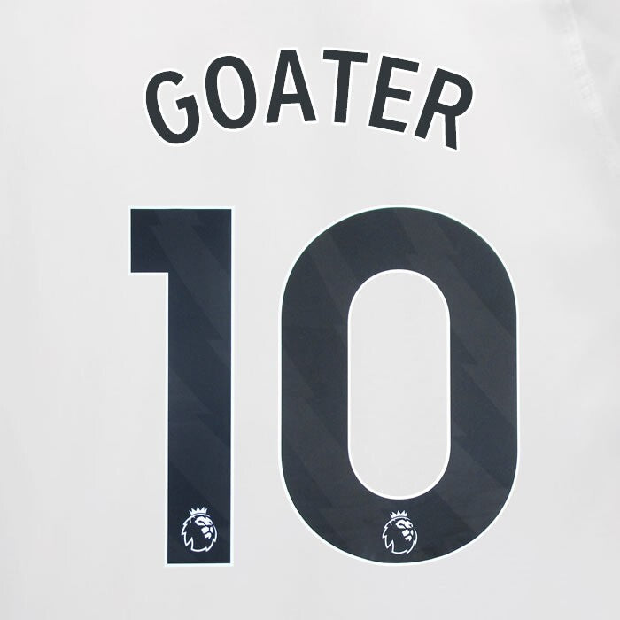 2023 2024 MAN CITY GOATER 10 BLACK AWAY PLAYER SIZE NAME SET
