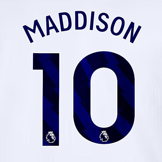 2024 2025 TOTTENHAM MADDISON 10 BLUE HOME PLAYER SIZE NAME SET