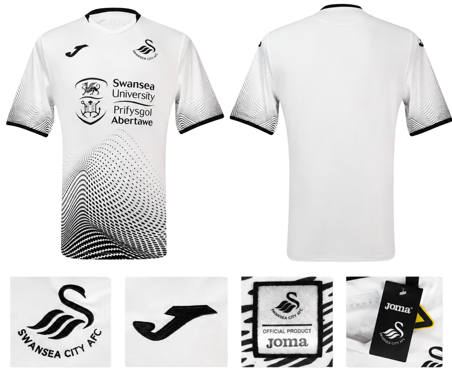 BNWT 2020 2021 SWANSEA CITY HOME JOMA FOOTBALL SHIRT PERSONALISED MEN'S