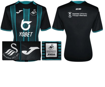 BNWT 2019 2020 SWANSEA CITY AWAY JOMA FOOTBALL SHIRT MEN'S MEDIUM