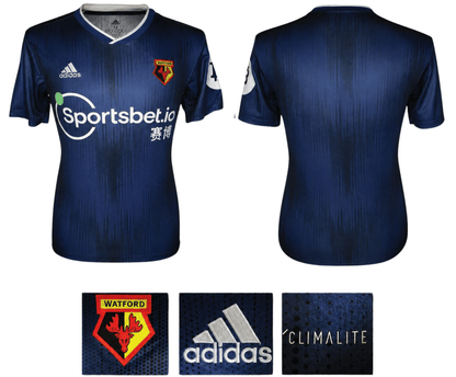 BNWT 2019 2020 WATFORD AWAY ADIDAS FOOTBALL SHIRT DEULOFEU 7 MEN'S