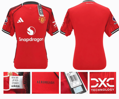 BNWT 2025 2026 MANCHESTER UNITED ADIDAS HOME SHIRT ZIRKZEE 11