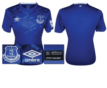 BNWT 2019 2020 UMBRO EVERTON HOME SHIRT KIDS SIZE 13-14 YEARS