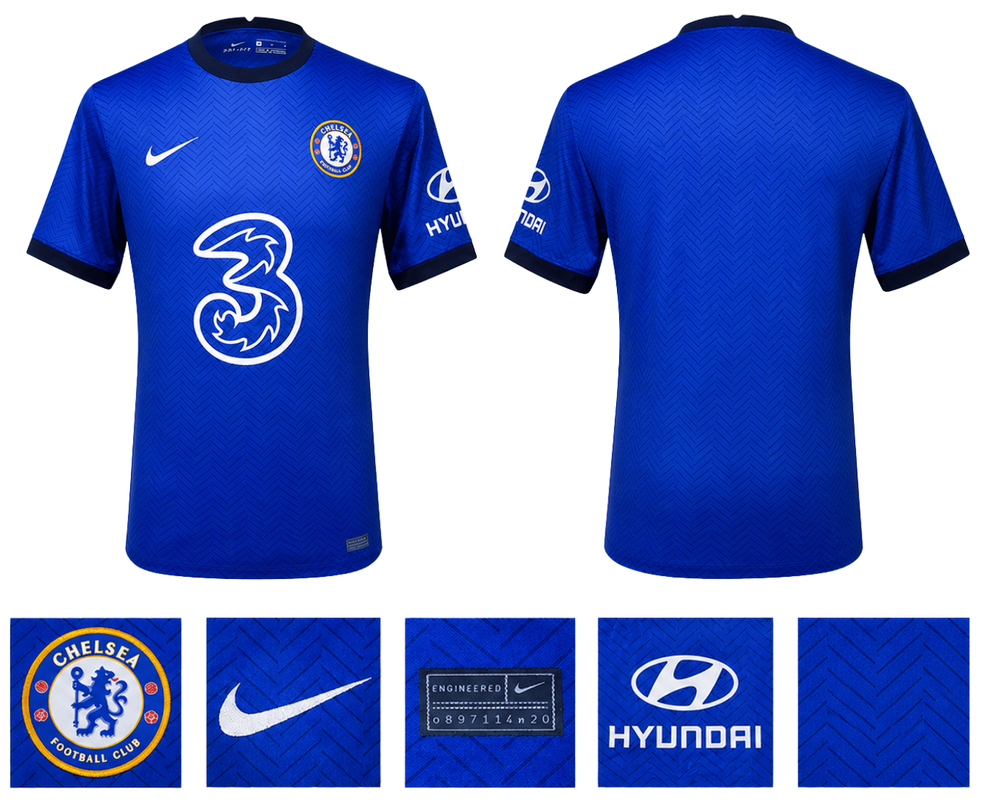 BNWT 2020 2021 CHELSEA NIKE HOME FOOTBALL SHIRT KIDS 14-15 YEARS
