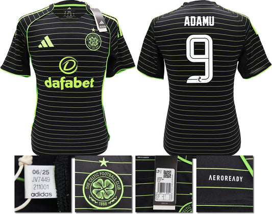 BNWT 2025/26 CELTIC FC AWAY SHIRT ADAMU 9