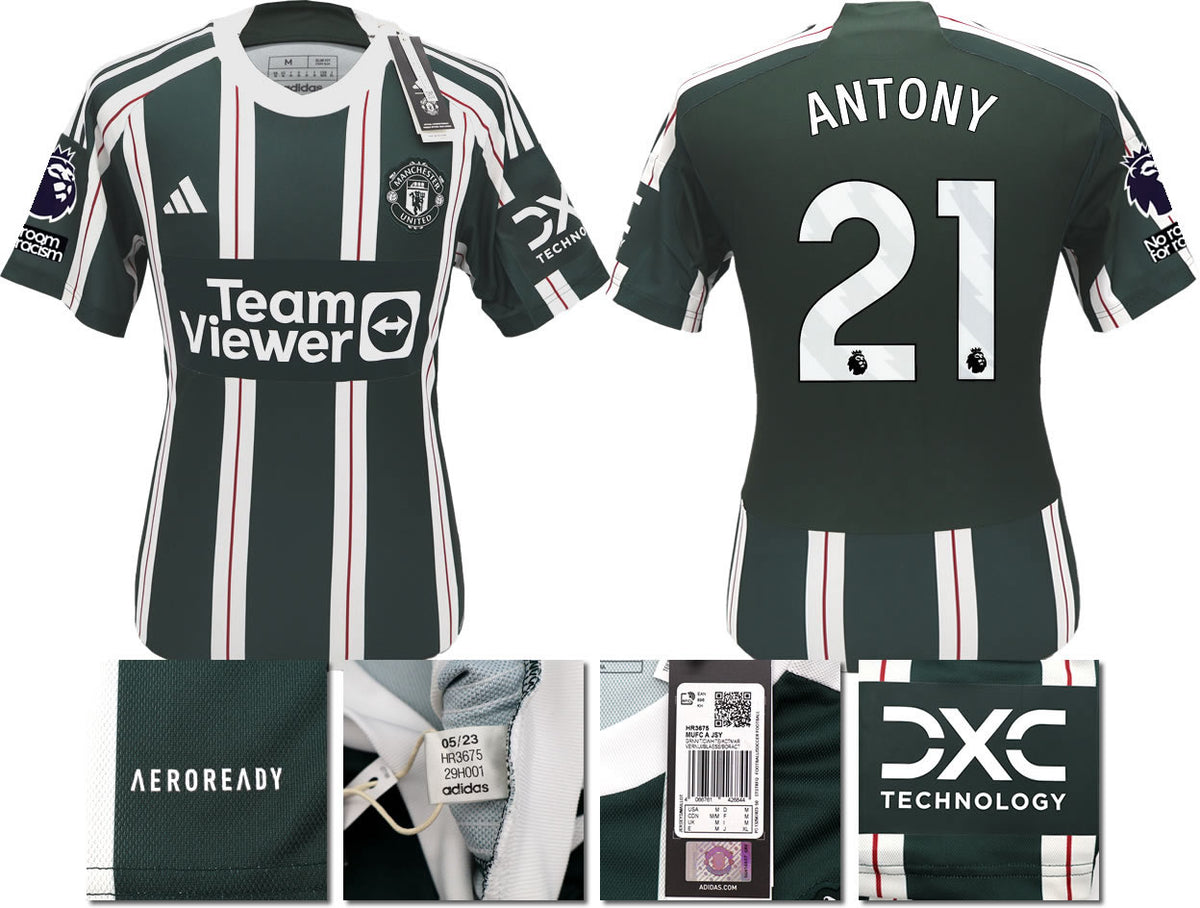 BNWT 2023 2024 MAN UTD ADIDAS AWAY SHIRT ANTONY 21