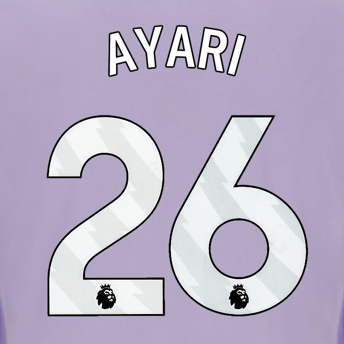 2025 2026 OFFICIAL BRIGHTON HOVE ALBION AYARI 26 AWAY PLAYER SIZE NAME SET
