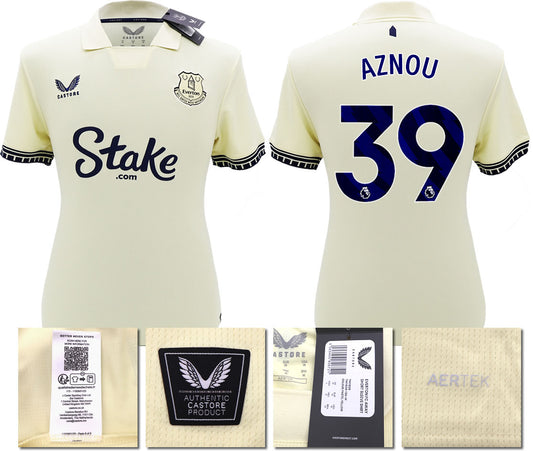 BNWT 2025/26 EVERTON FC AWAY SHIRT AZNOU 39