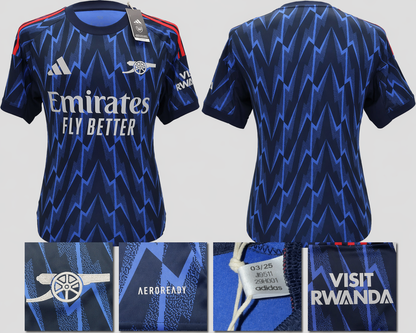 BNWT 2025/2026 ARSENAL F.C. ADIDAS AWAY SHIRT TROSSARD 19 + PATCHES