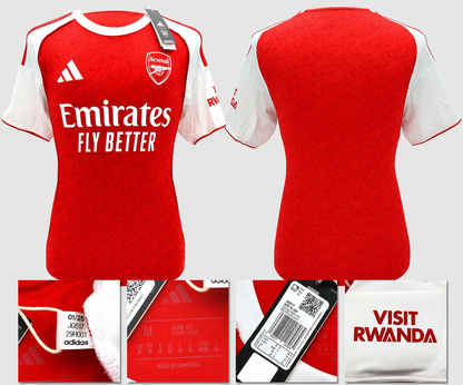 BNWT 2025 / 2026 ARSENAL F.C. ADIDAS HOME SHIRT GYOKERES 14 + PATCHES