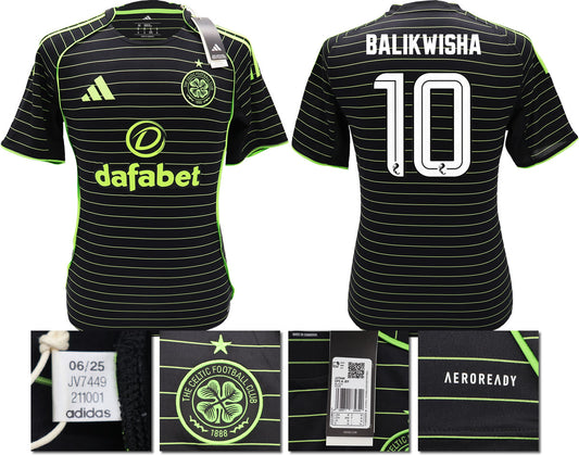 BNWT 2025/26 CELTIC FC AWAY SHIRT BALIKWISHA 10
