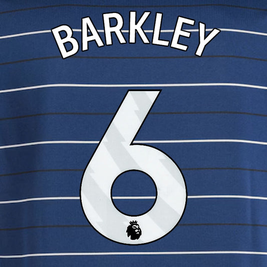 2024 2025 OFFICIAL ASTON VILLA BARKLEY 6 3RD PLAYER SIZE NAME SET