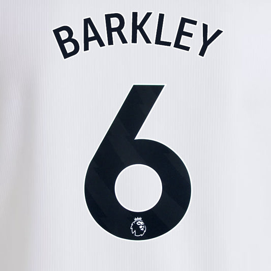 2024 2025 OFFICIAL ASTON VILLA BARKLEY 6 AWAY PLAYER SIZE NAME SET