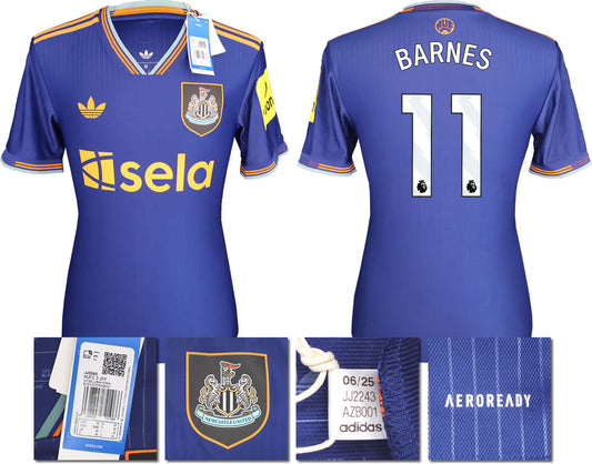 BNWT 2025/2026 Newcastle United FC adidas BARNES 11 3rd Shirt