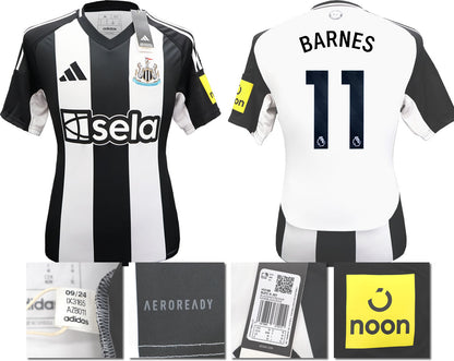 BNWT 2024 2025 NEWCASTLE UNITED HOME SHIRT BARNES 11 MEN'S