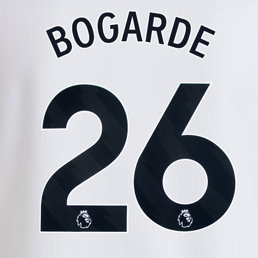 2024 2025 OFFICIAL ASTON VILLA BOGARDE 26 AWAY PLAYER SIZE NAME SET