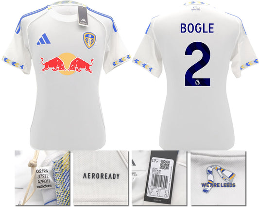 BNWT 2025/2026 Leeds United FC adidas BOGLE 2 Home Shirt