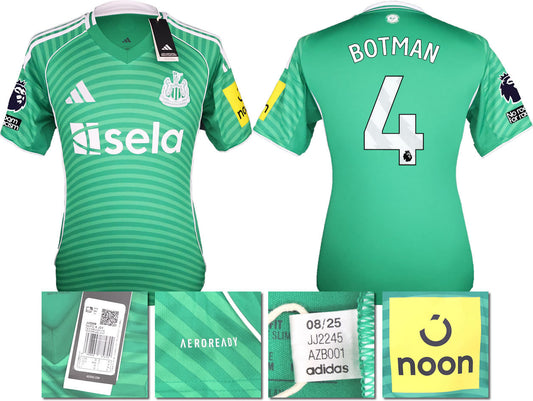 BNWT 2025 2026 NEWCASTLE UNITED AWAY SHIRT BOTMAN 4 MEN'S