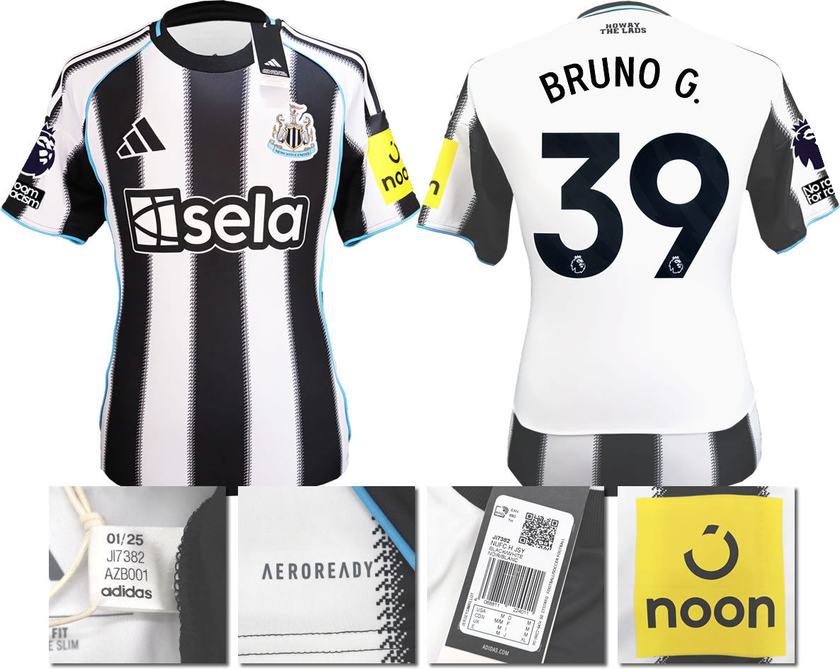 BNWT 2025 2026 NEWCASTLE UNITED HOME SHIRT GUIMARÃES 39 MEN'S