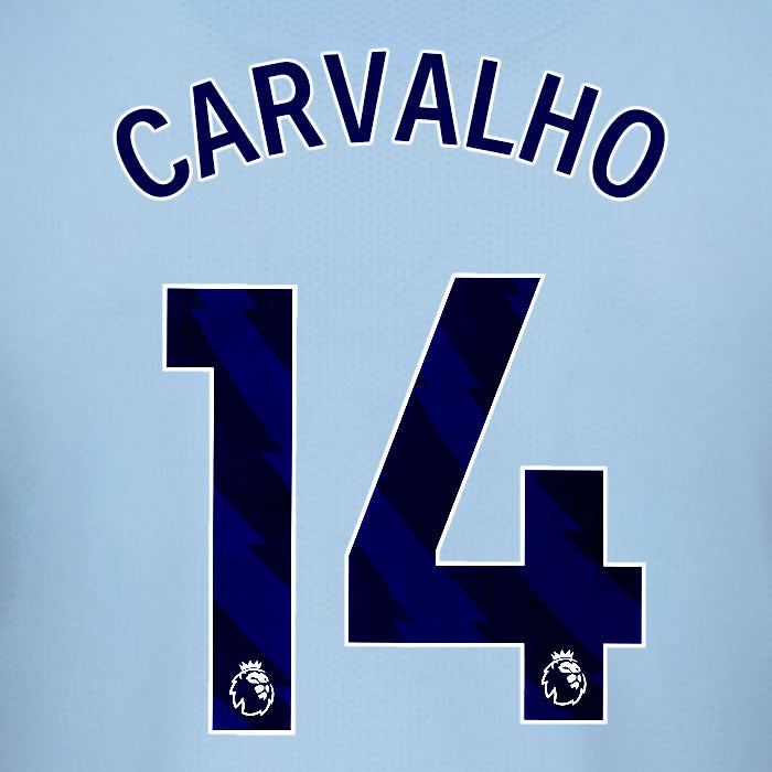 2025 2026 BRENTFORD CARVALHO 14 BLACK 3RD PLAYER SIZE NAME SET