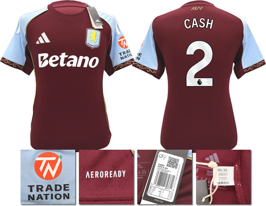 BNWT 2025/26 ASTON VILLA FC HOME SHIRT CASH 2