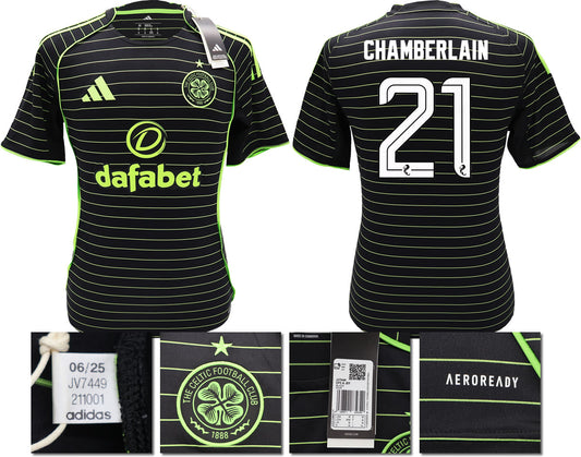 BNWT 2025/26 CELTIC FC AWAY SHIRT OXLADE-CHAMBERLAIN 21