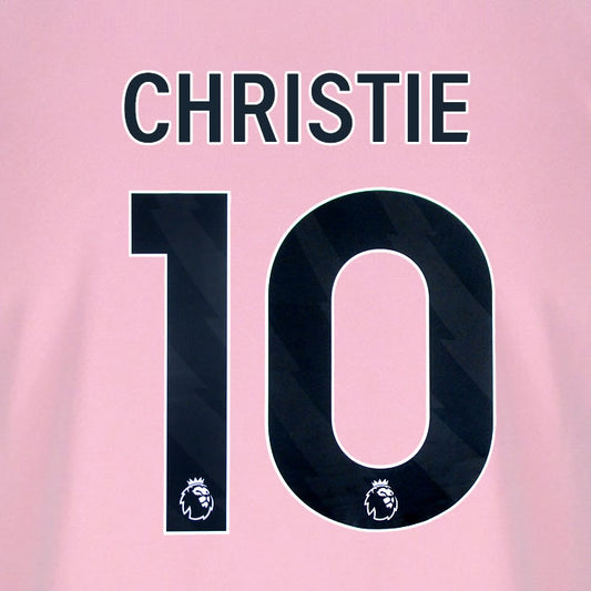 2025 2026 BOURNEMOUTH CHRISTIE 10 BLACK 3RD PLAYER SIZE NAME SET