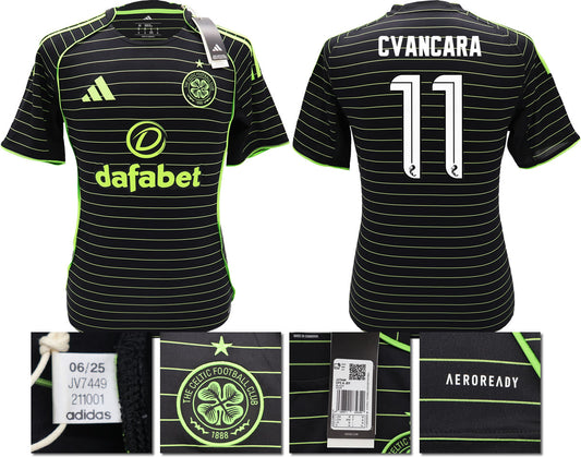 BNWT 2025/26 CELTIC FC AWAY SHIRT ČVANČARA 11